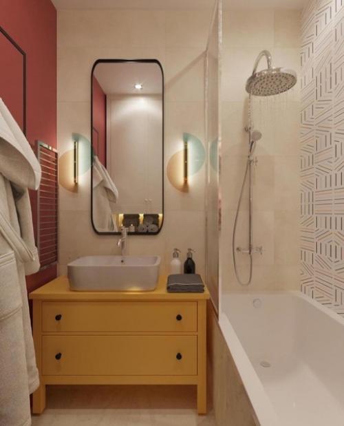 Симпатичная, стильная квартира.