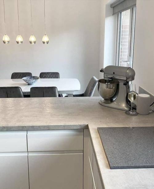 Гармоничный, спокойный интерьер для кухни. 03