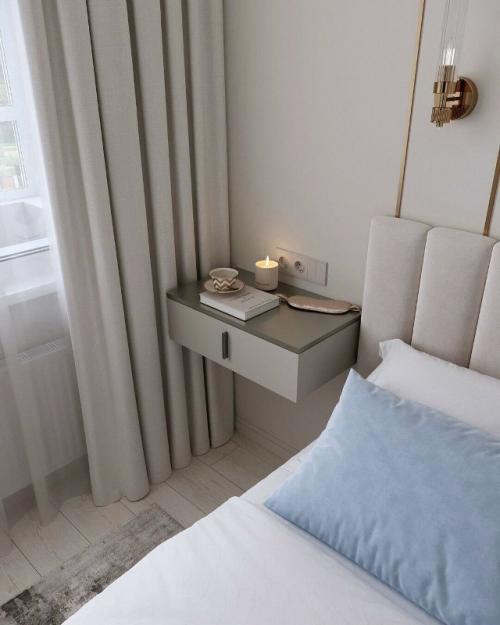 Просторная и светлая спальня. 02