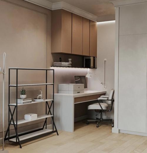 Стильный, симпатичный интерьер.