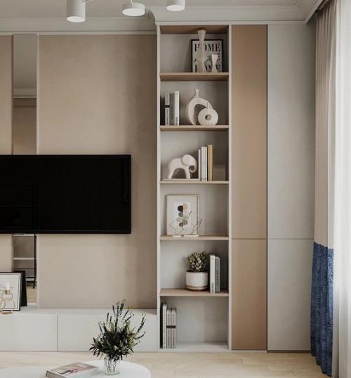 Стильный, симпатичный интерьер. 01