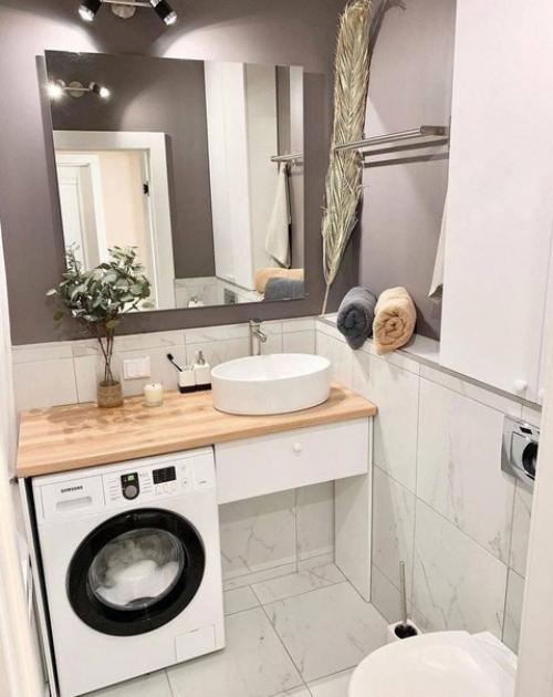 Светлая ванная комната. 02