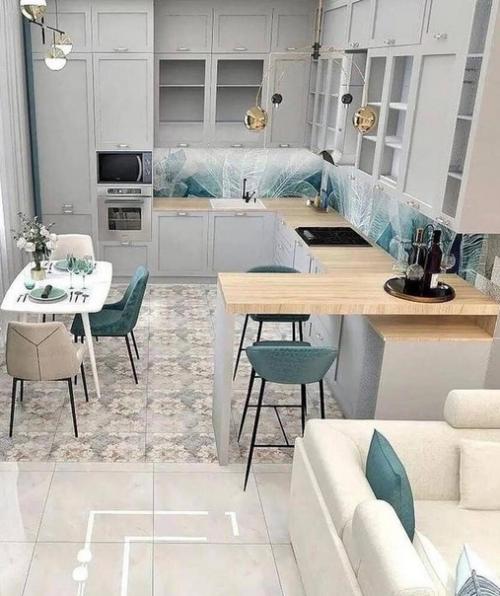 Светлый интерьер. В который удалось добавить. 03