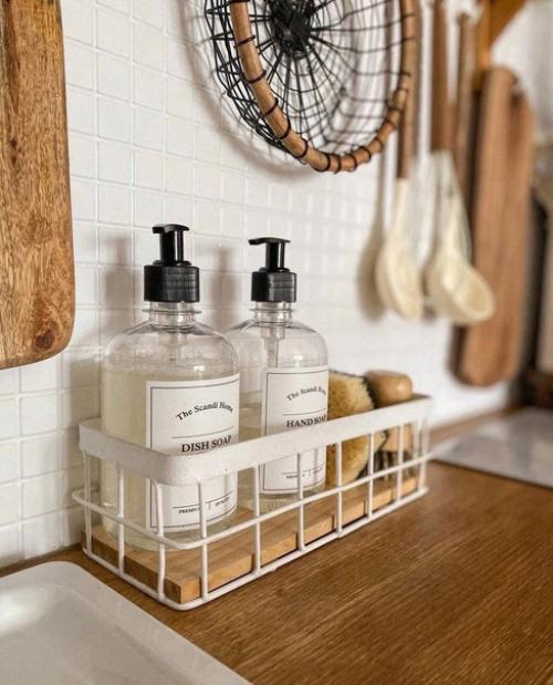 В оформлении интерьера кухни.