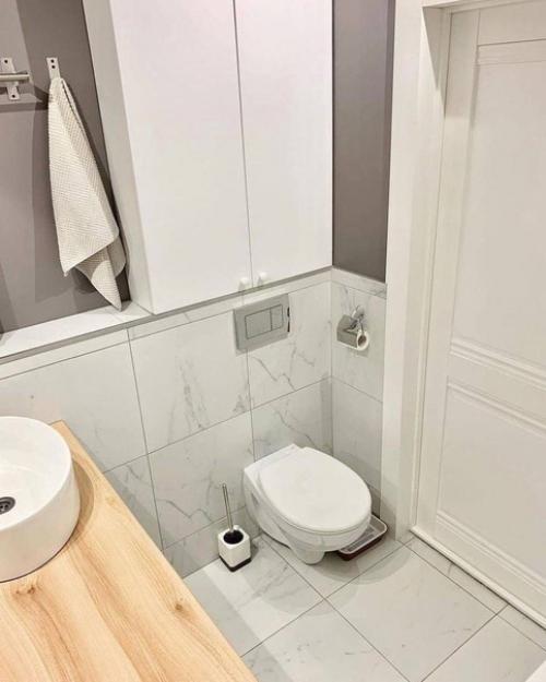 Светлая ванная комната. 01