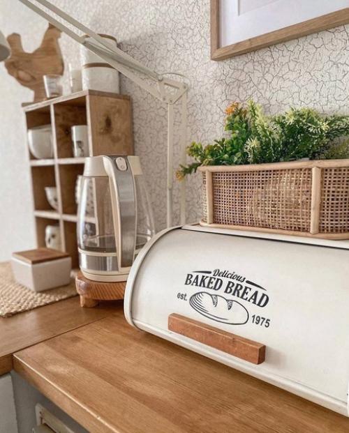 В оформлении интерьера кухни. 05