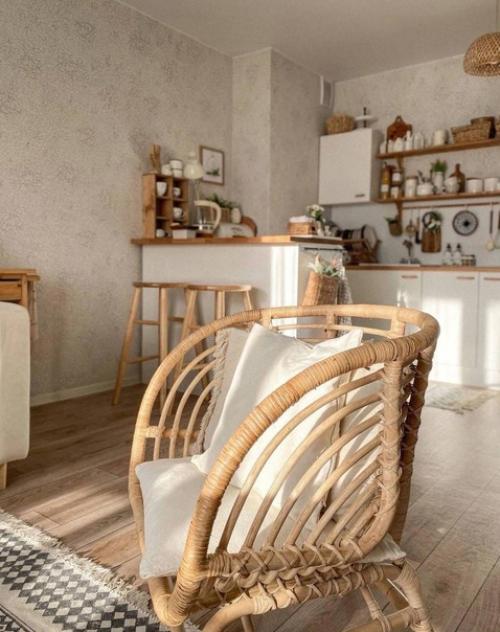 В оформлении интерьера кухни. 02