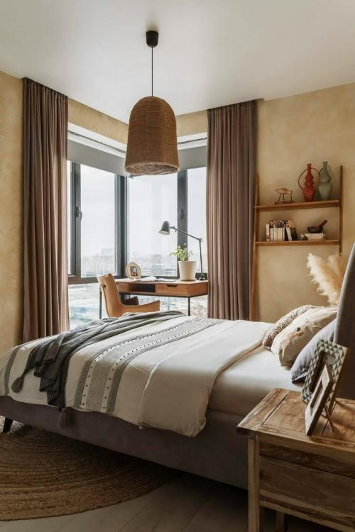 Этнический штрих в городской трёшке. 04