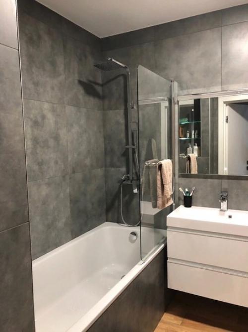 Лаконично, строго, просторно, функционально, нравится как сделано зонирование спальни и кухня в линию. 03