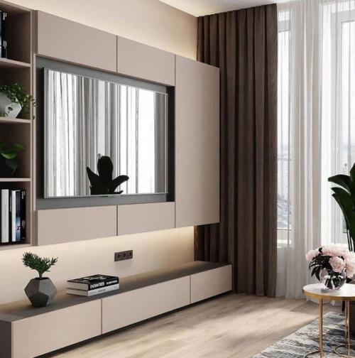 Замечательный интерьер. В спокойных тонах. 07