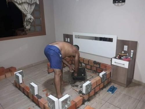 Кровать с подсветкой сделал! 01