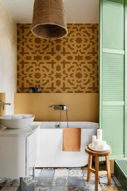 Этнический штрих в городской трёшке. 08