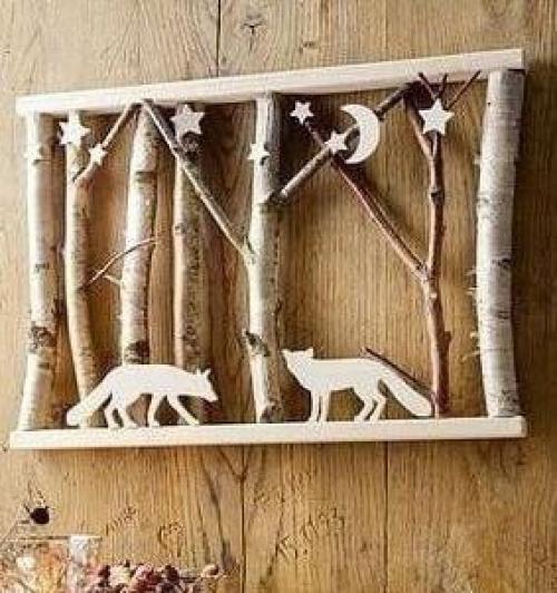 Красивые зимние панно, которые очень легко можно сделать своими руками.