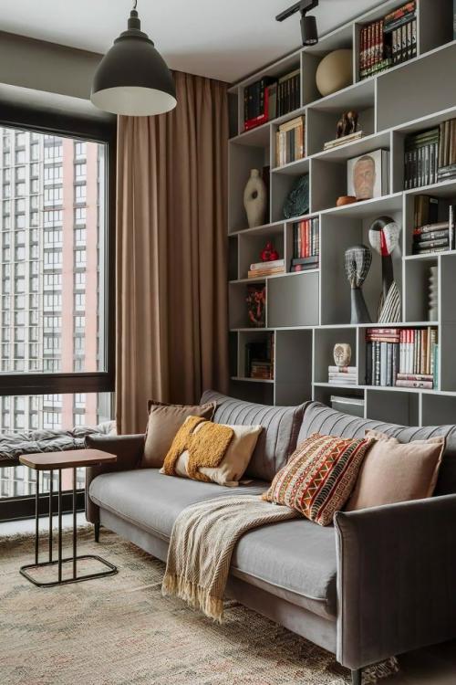 Этнический штрих в городской трёшке. 01