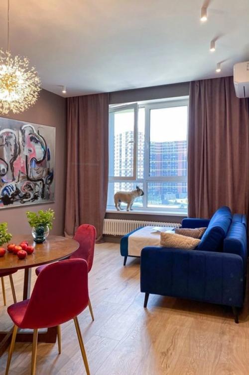 Яркие цвета в интерьер. 07