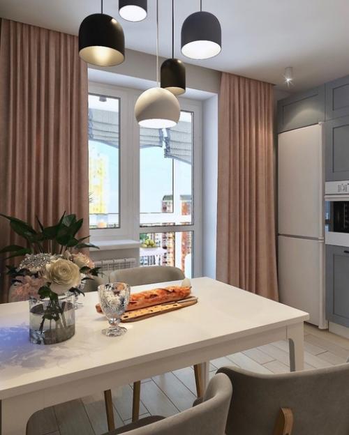 Мне нравится!  Особенно как круто холодильник вписался! 02