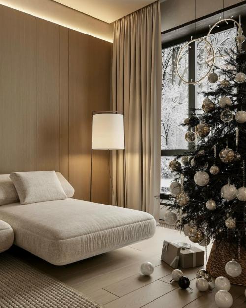 Гостиная в загородном доме. 02