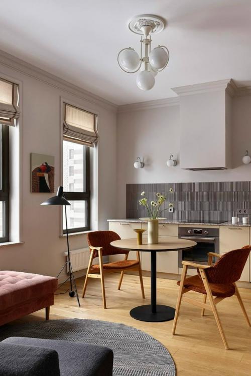 Винтажное настроение в новостройке. 01