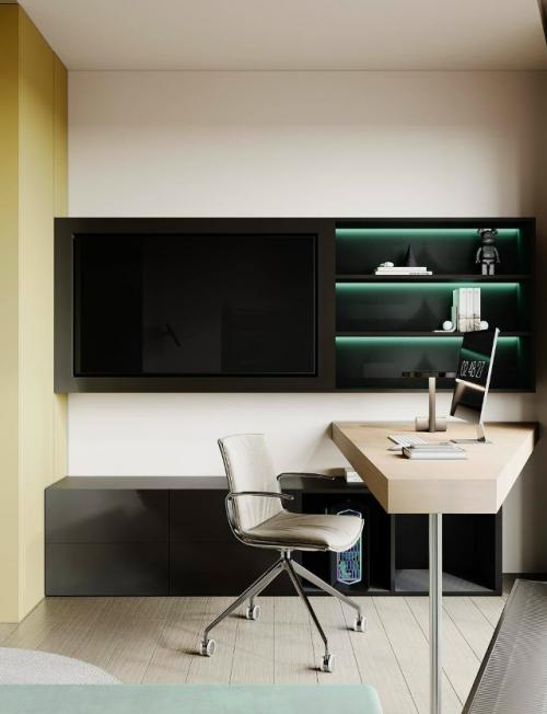 Яркая детская для юного хоккеиста. 04