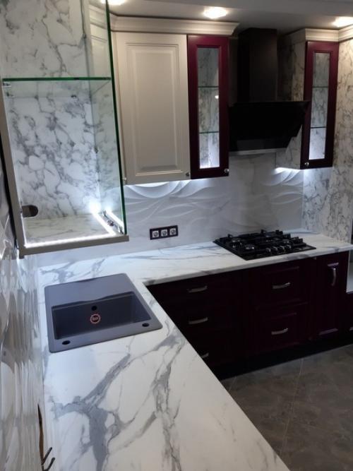 Очень хотела кухню не такую, как у всех с необычным цветом! 05