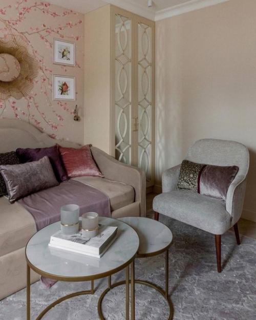 Вот так обычная однокомнатная квартира в старом панельном доме превратилась в невероятное пространство. 03