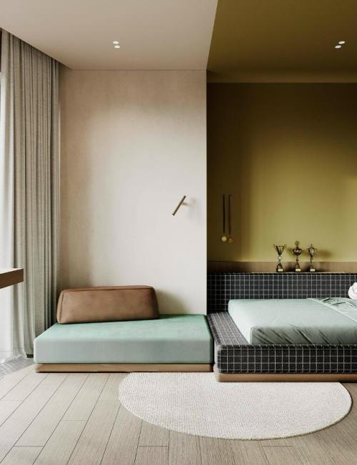 Яркая детская для юного хоккеиста. 08