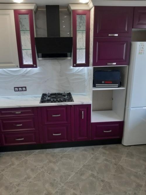 Очень хотела кухню не такую, как у всех с необычным цветом! 04