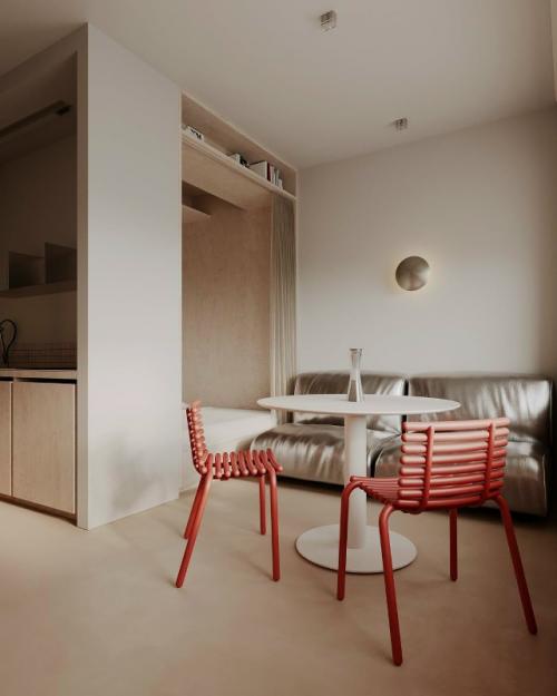 Уютная студия для молодой девушки. 04