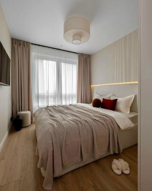 Современная гармония.  В этом проекте чувствуется тонкий баланс между уютом и функциональностью. 05