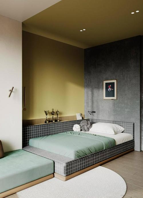 Яркая детская для юного хоккеиста. 02