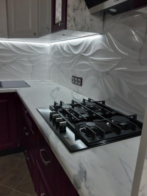 Очень хотела кухню не такую, как у всех с необычным цветом! 08