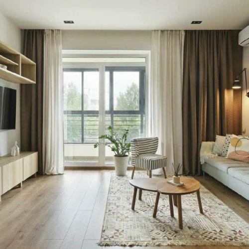 Тёплое дерево и выразительные акценты. 03