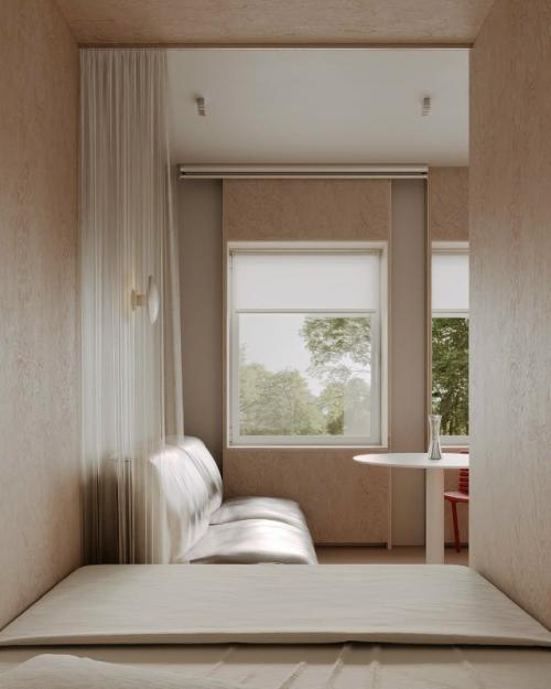 Уютная студия для молодой девушки. 03