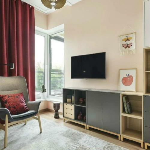 Тёплое дерево и выразительные акценты. 04