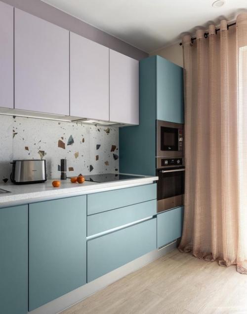 Смелый и необычный интерьер можно создать и с помощью нейтральных цветов. 01