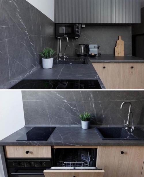 Крошечная площадь этой квартиры студии. 03