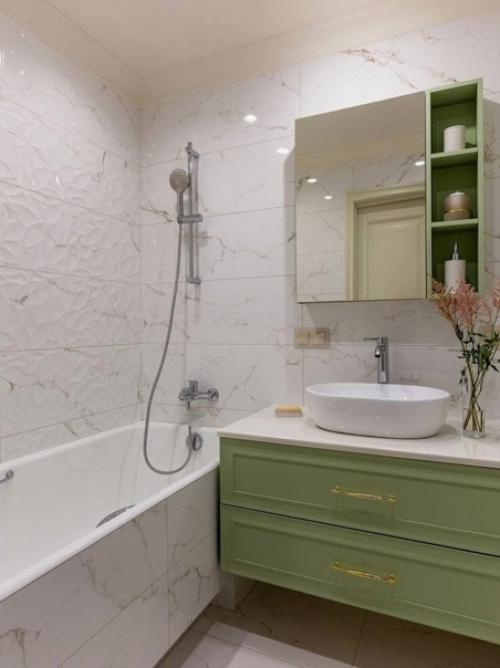 Вот так обычная однокомнатная квартира в старом панельном доме превратилась в невероятное пространство. 06