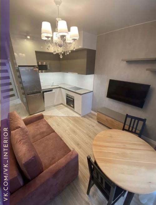 Интерьер и декор кухни - гостиной.