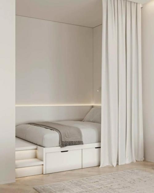 Минимализм с умным зонированием. 05