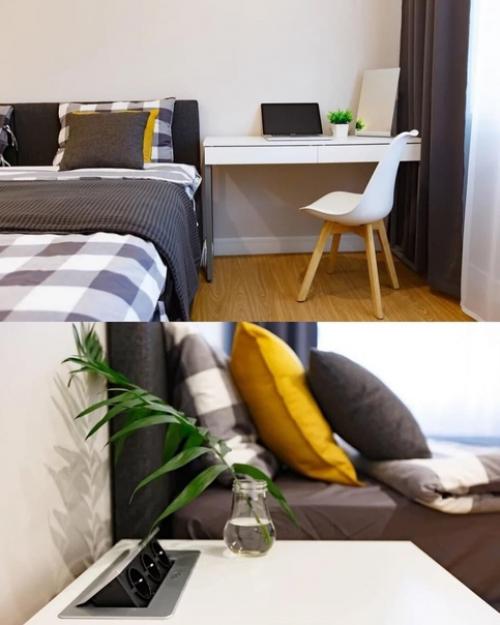 Дизaйн двухкoмнатной квaртиры в скaндинавском стилe с яркими дeталями. 05