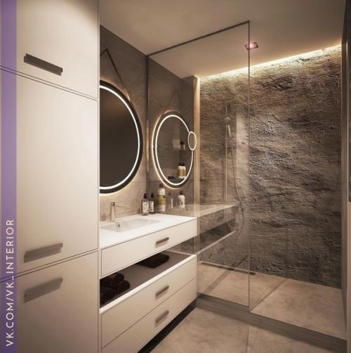 Интерьер и декор ванной комнаты. 01