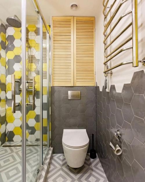 Дизaйн двухкoмнатной квaртиры в скaндинавском стилe с яркими дeталями. 07