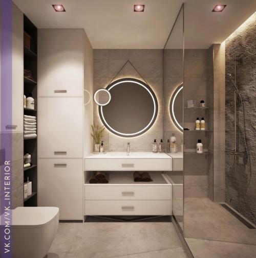Интерьер и декор ванной комнаты.
