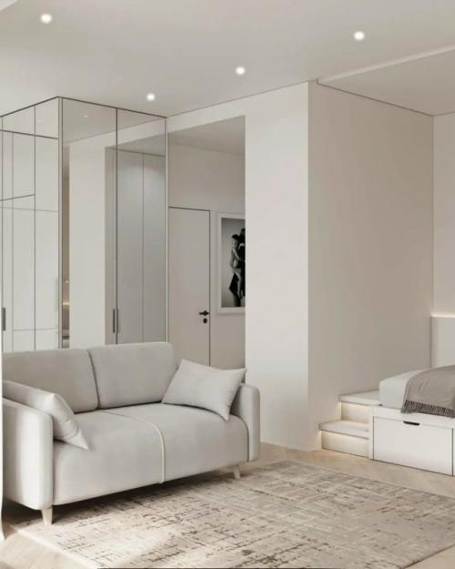 Минимализм с умным зонированием. 03