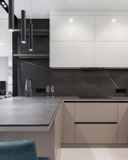 Кухня сделанная в точности с проектом дизайнера. 01