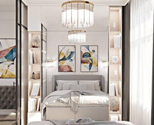 Светлый интерьер в серых тонах. 06