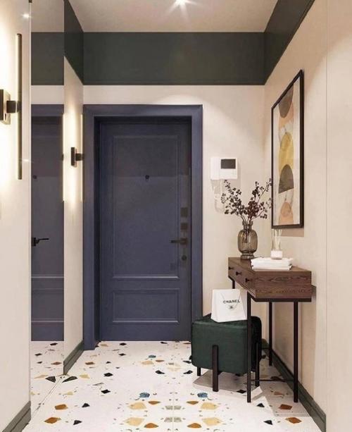 Современный интерьер. С применением большого количества стильных элементов, который отлично сочетаются и дополняют друг друга. 09