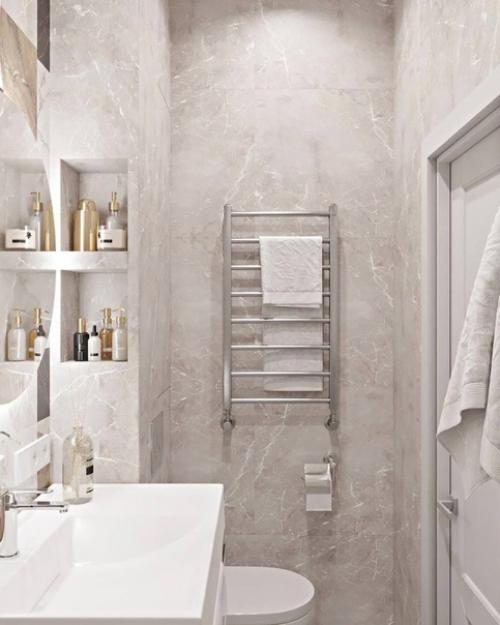 Светлый интерьер в серых тонах. 02