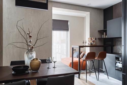 Интерьер в приглушенных тонах. 06