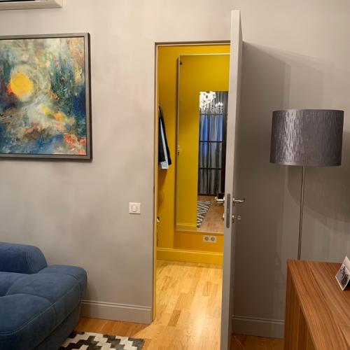 Оцените дизайн!  Однокомнатная квартира, перепланировка в евродвушку. 05